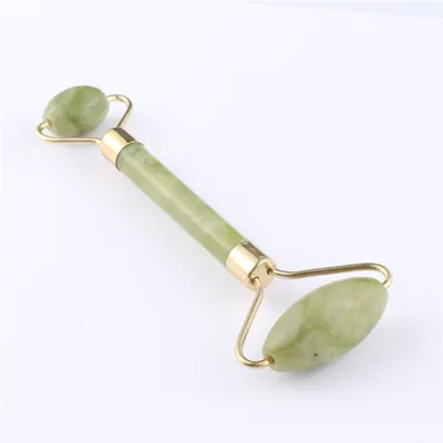 Face Massager Jade Double Roller Face Massager Jade Double Roller