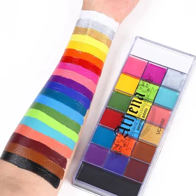 Face Paint Palette 20 Colors Party Makeup Face Paint Palette 20 Colors Party Makeup