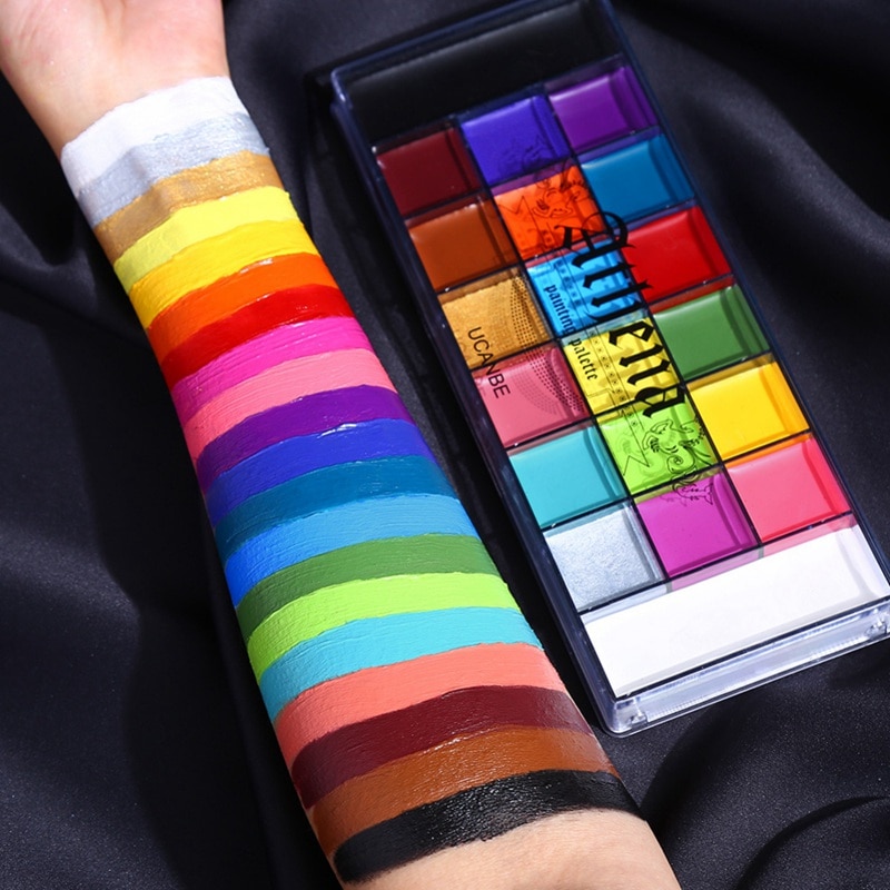 Face Paint Palette 20 Colors Party Makeup Face Paint Palette 20 Colors Party Makeup