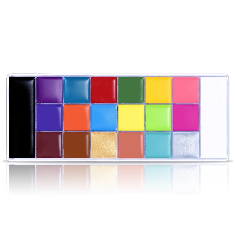 Face Paint Palette 20 Colors Party Makeup Face Paint Palette 20 Colors Party Makeup