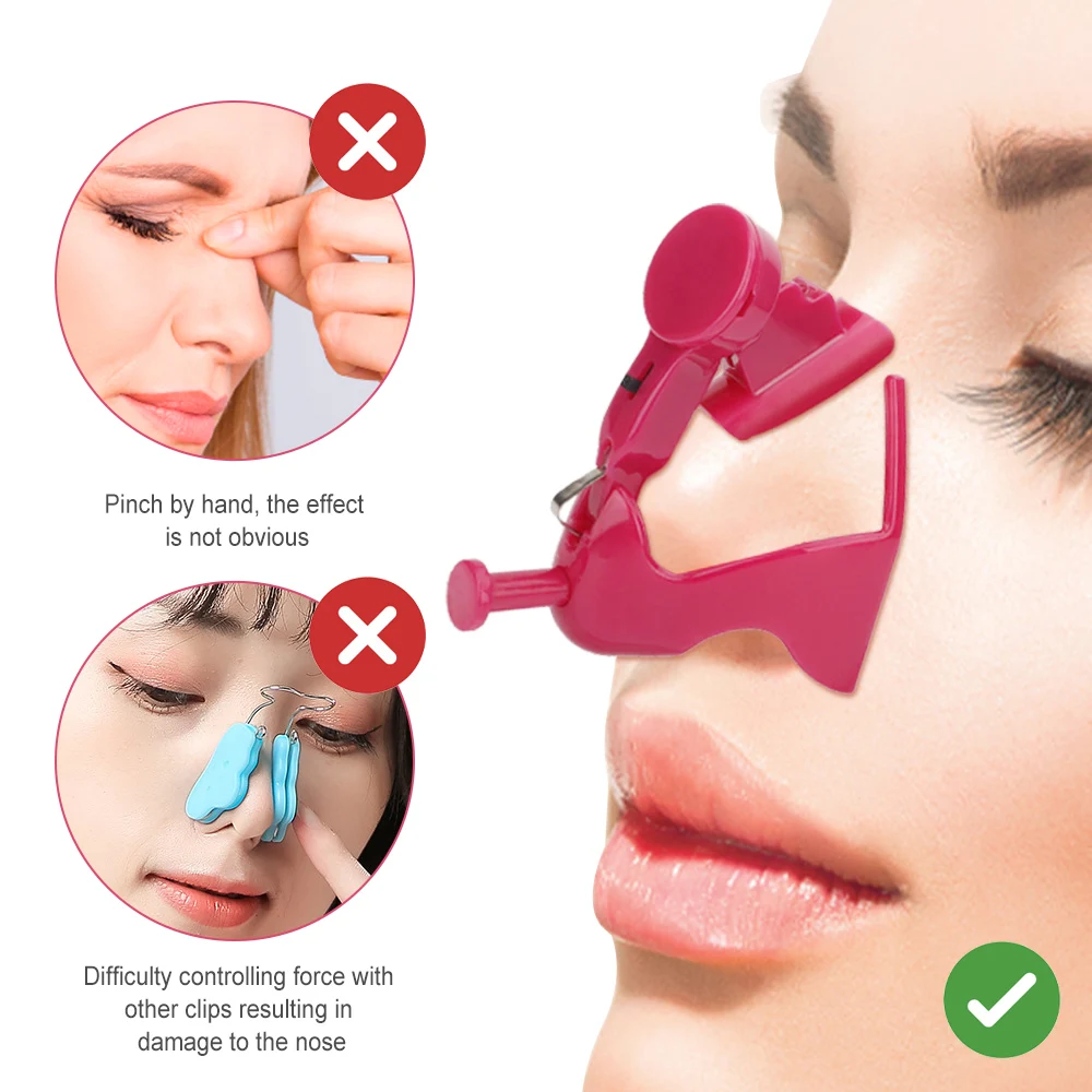 Facial Nose Corrector Nose Up Lifting Shaping Bridge Straightening Beauty Slimmer Device Soft Silicone Orthotic Beauty