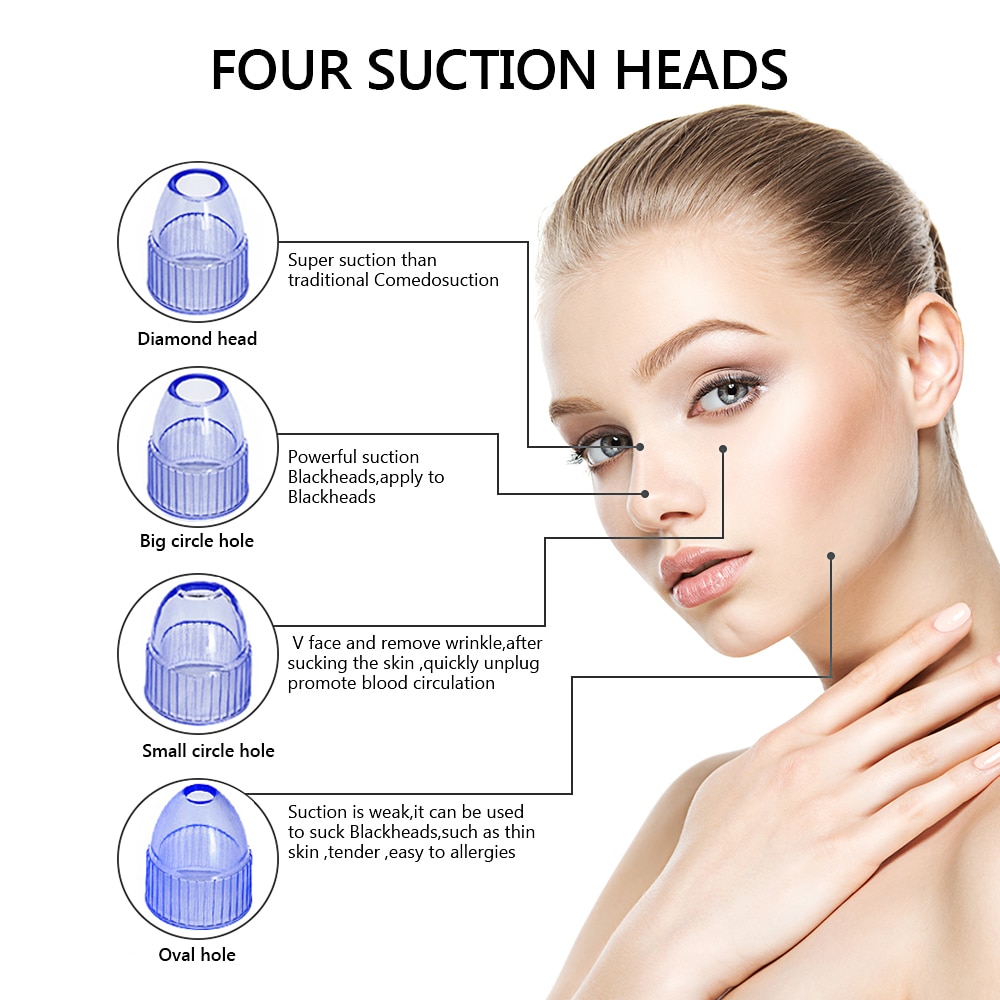 Facial Vacuum Blackhead Remover Facial Vacuum Blackhead Remover