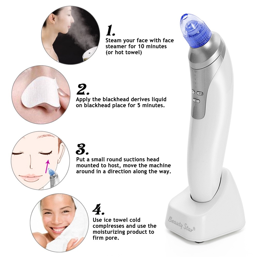 Facial Vacuum Blackhead Remover Facial Vacuum Blackhead Remover