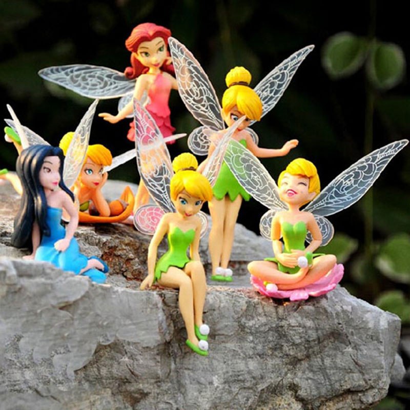 Fairy Figurines Miniature Decorations (6pc Set) Fairy Figurines Miniature Decorations (6pc Set)