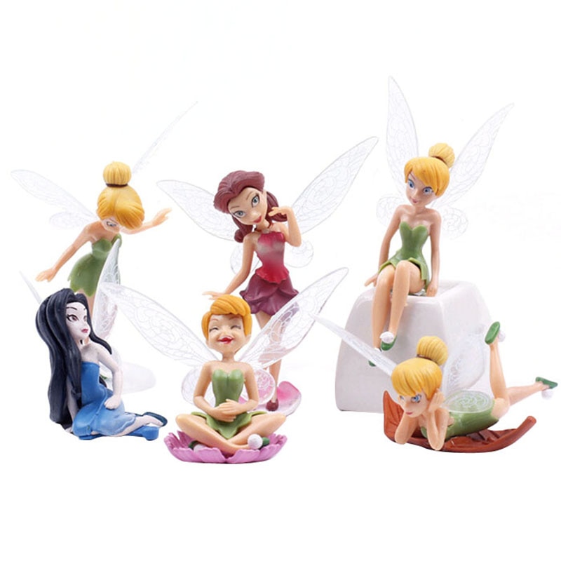 Fairy Figurines Miniature Decorations (6pc Set) Fairy Figurines Miniature Decorations (6pc Set)