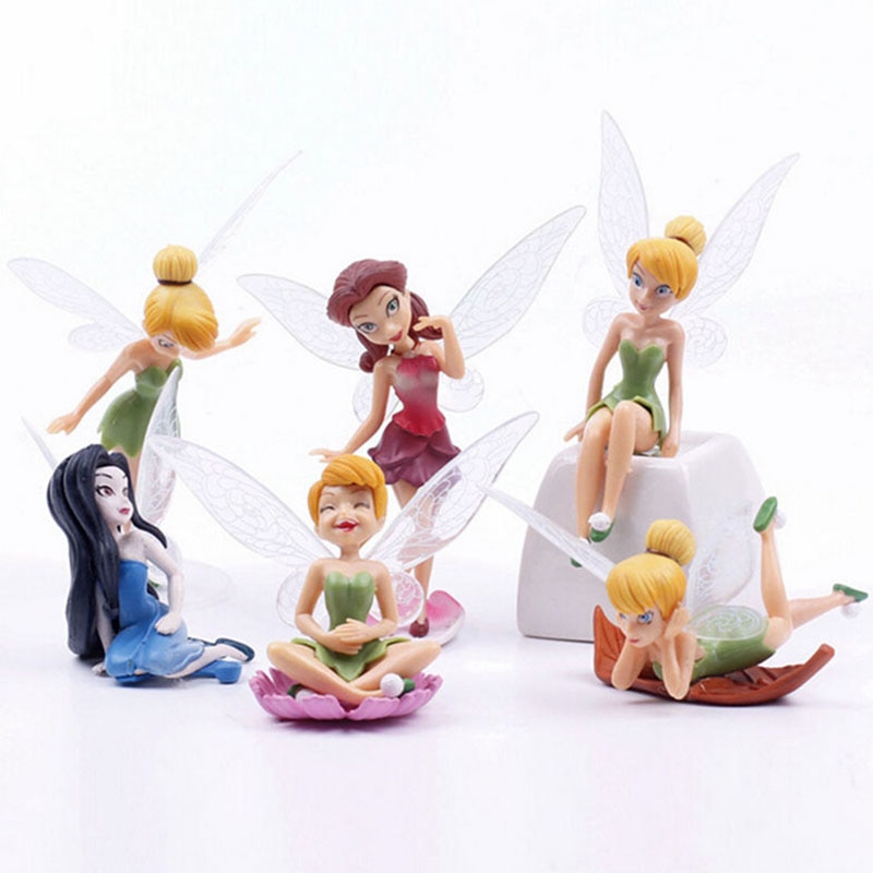 Fairy Figurines Miniature Decorations (6pc Set) Fairy Figurines Miniature Decorations (6pc Set)