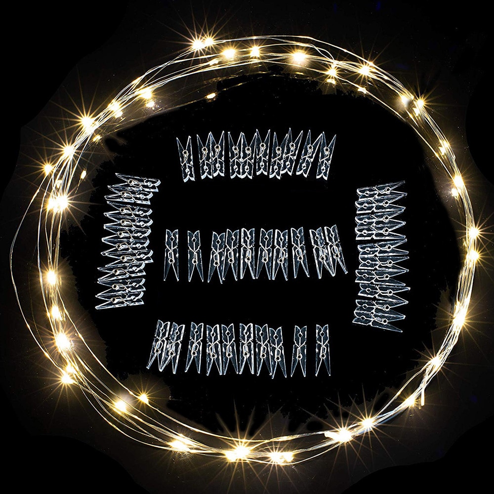 Fairy String Lights Photo Clip Decoration