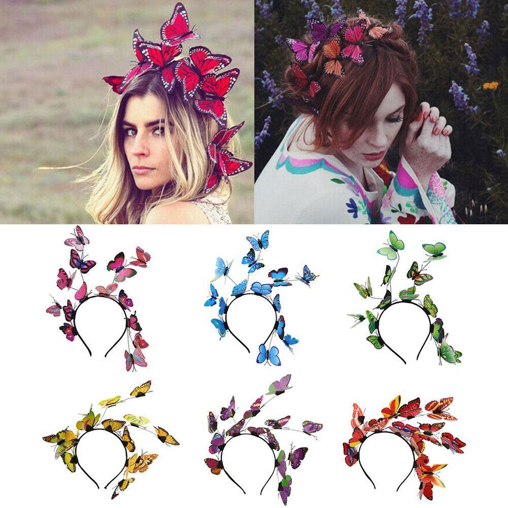 Fairy Wreath Butterfly Headband