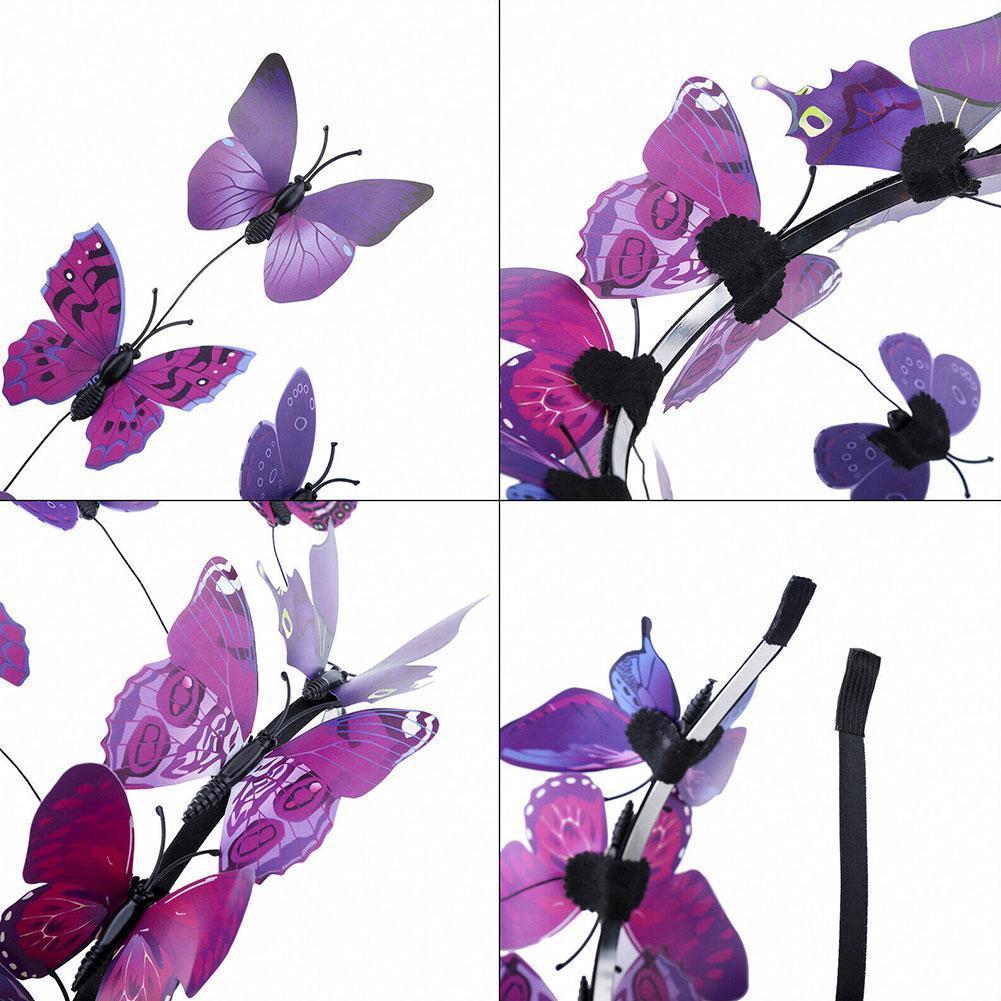 Fairy Wreath Butterfly Headband