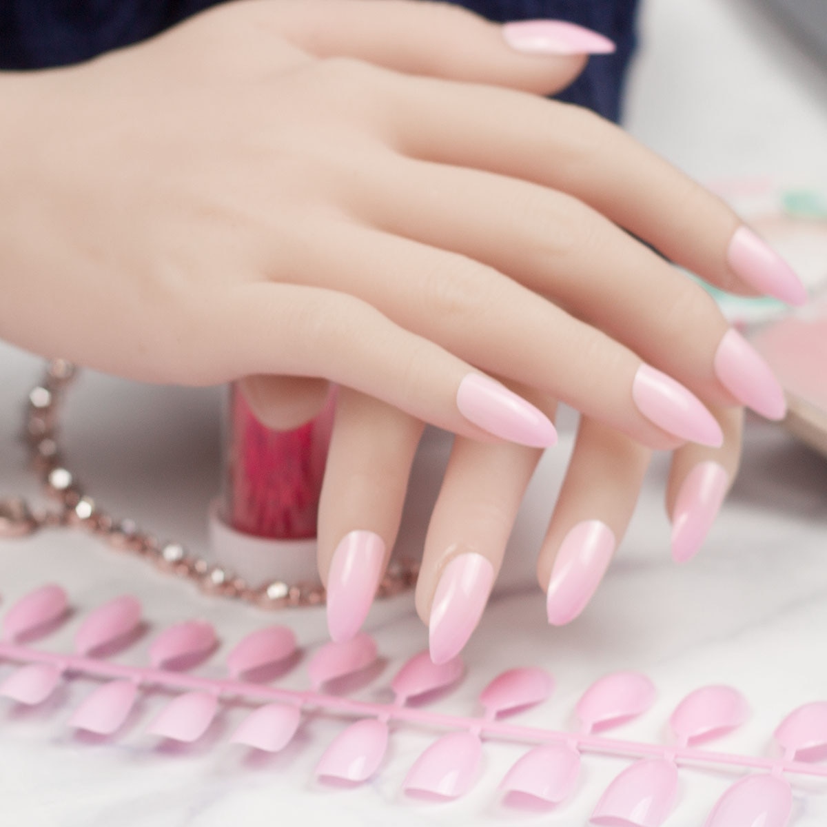 Fake Acrylic Nails DIY Artificial Nails
