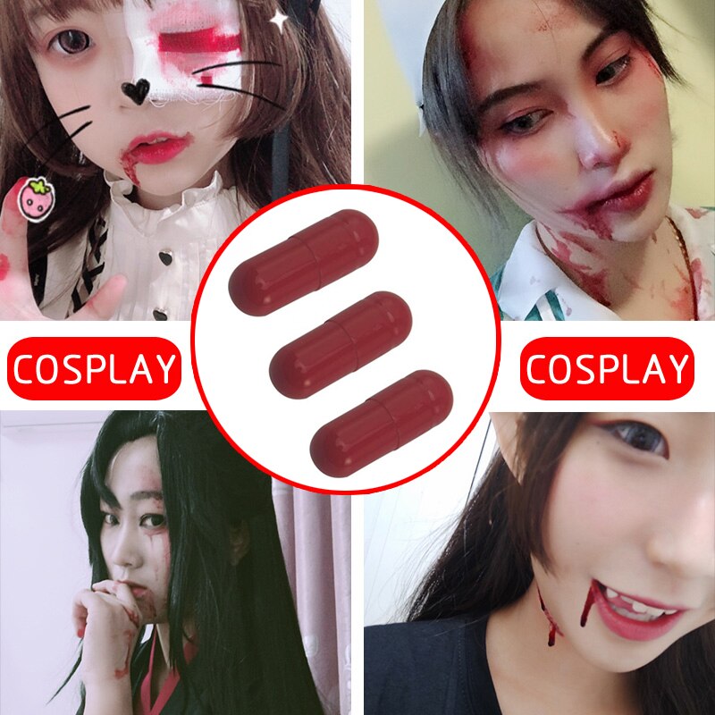 Fake Blood Capsule for Visual Effects Fake Blood Capsule for Visual Effects
