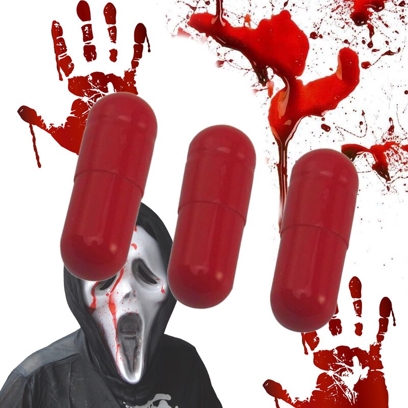 Fake Blood Capsule for Visual Effects Fake Blood Capsule for Visual Effects