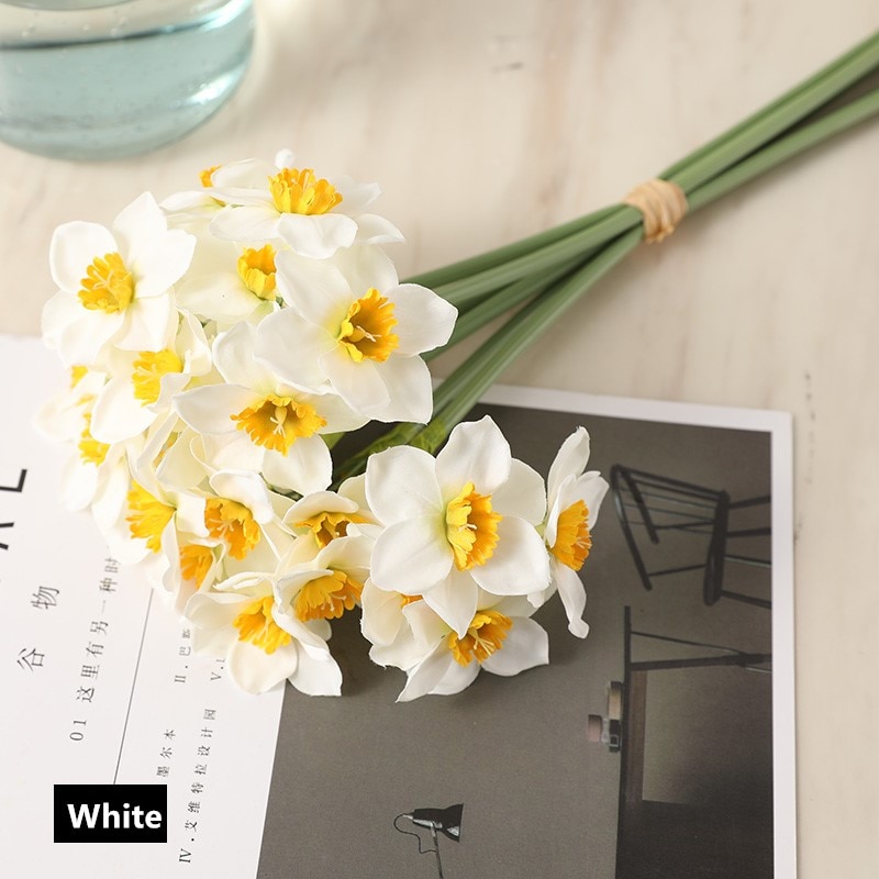 Fake Daffodils Bundle Home Decor (1 bundle)