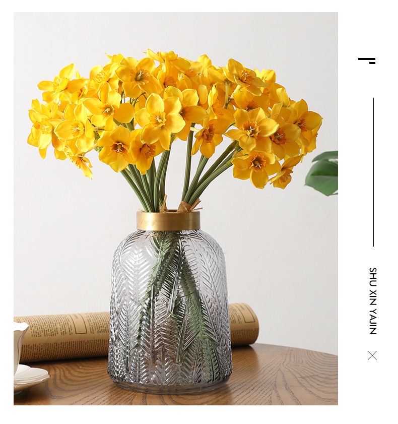 Fake Daffodils Bundle Home Decor (1 bundle)