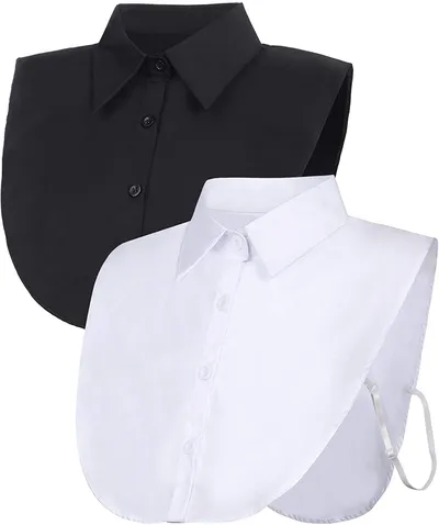 Fake Detachable Shirt Collar