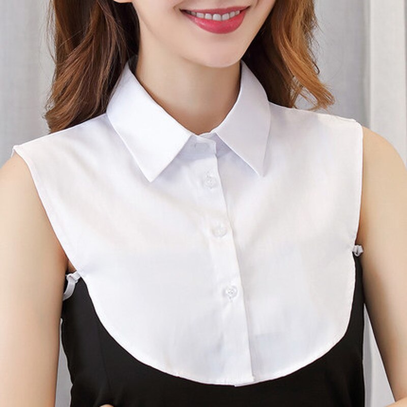 Fake Detachable Shirt Collar