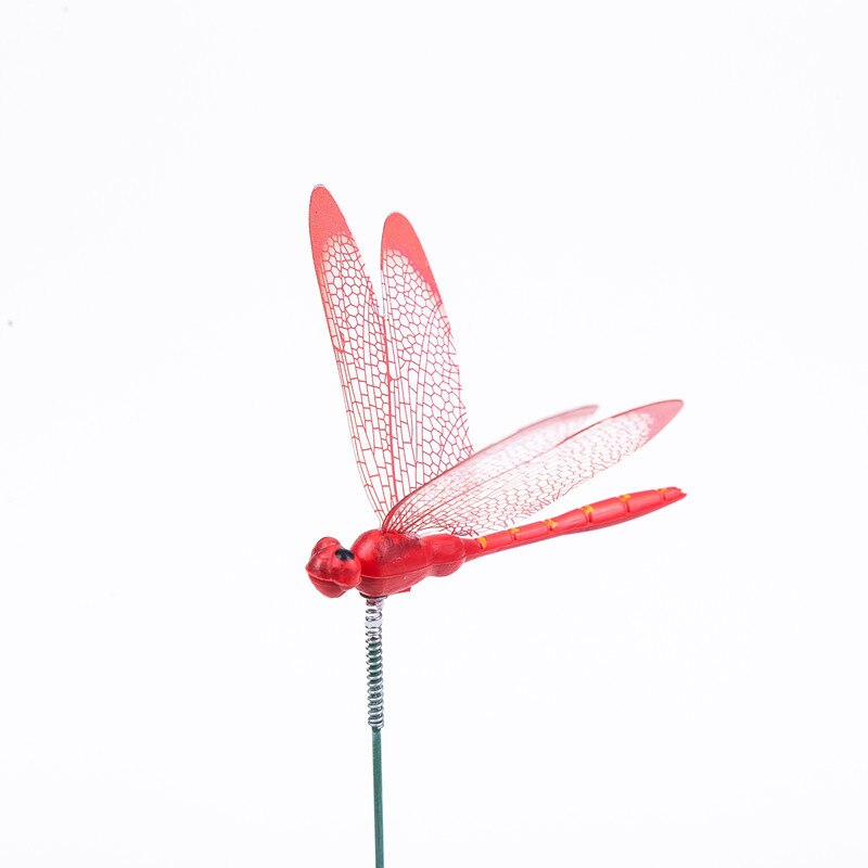 Fake Dragonfly Garden Decor (10 Pcs)