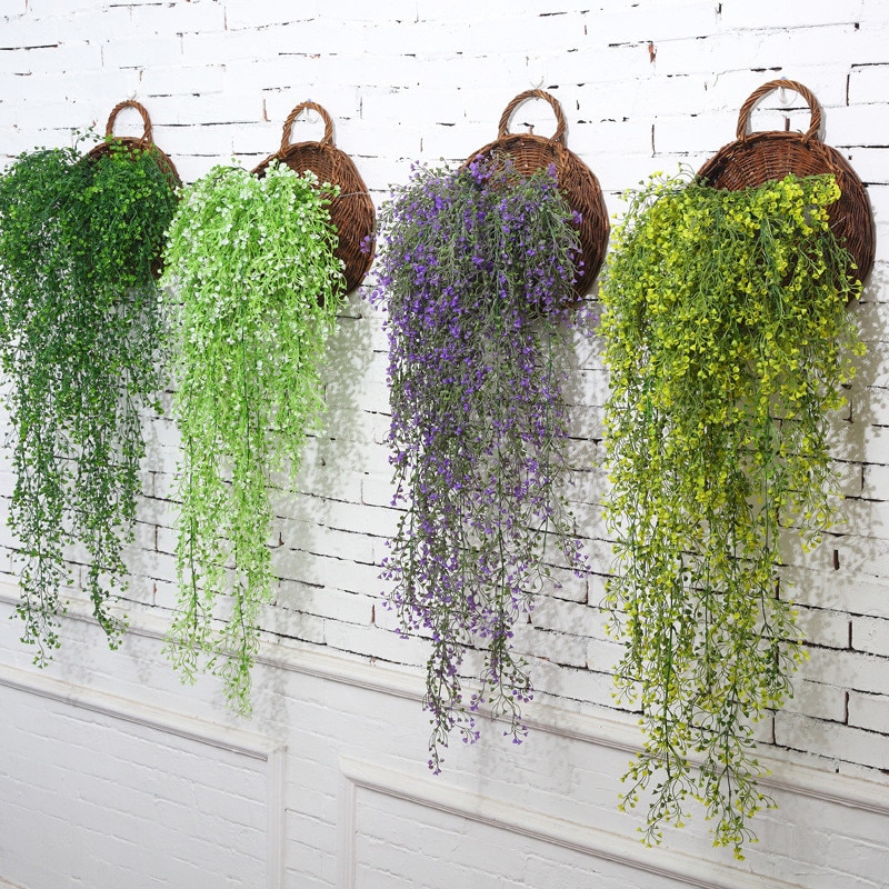 Fake Hanging Plants Flower Vine Decor