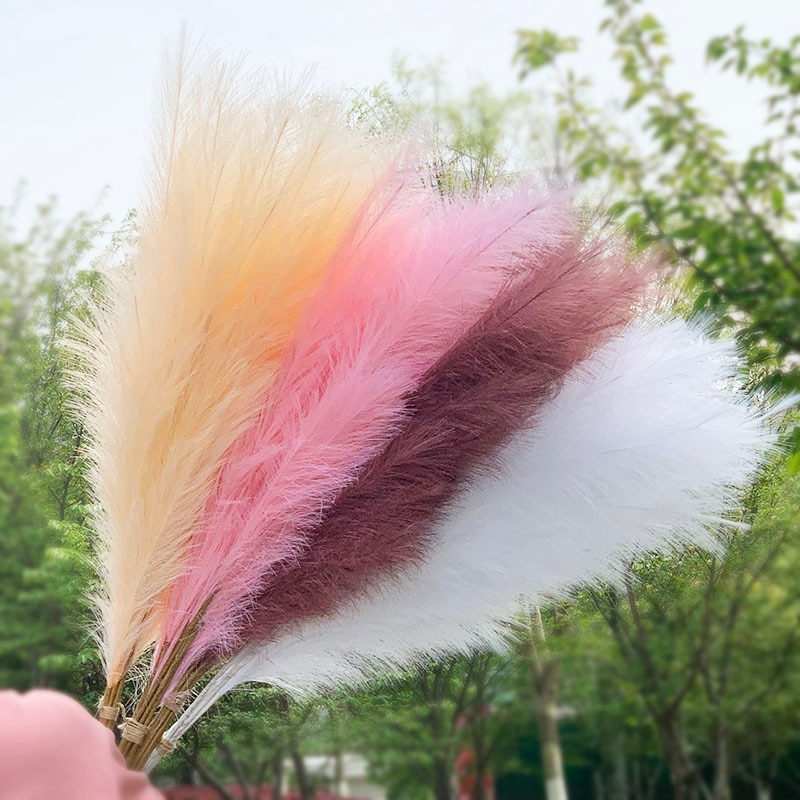 Fake Pampas Grass Fluffy Decoration Fake Pampas Grass Fluffy Decoration