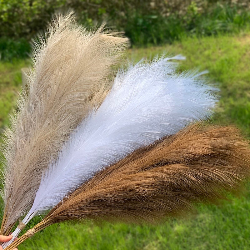 Fake Pampas Grass Fluffy Decoration Fake Pampas Grass Fluffy Decoration