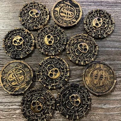 Fake Pirate Coins (10pcs) Fake Pirate Coins (10pcs)