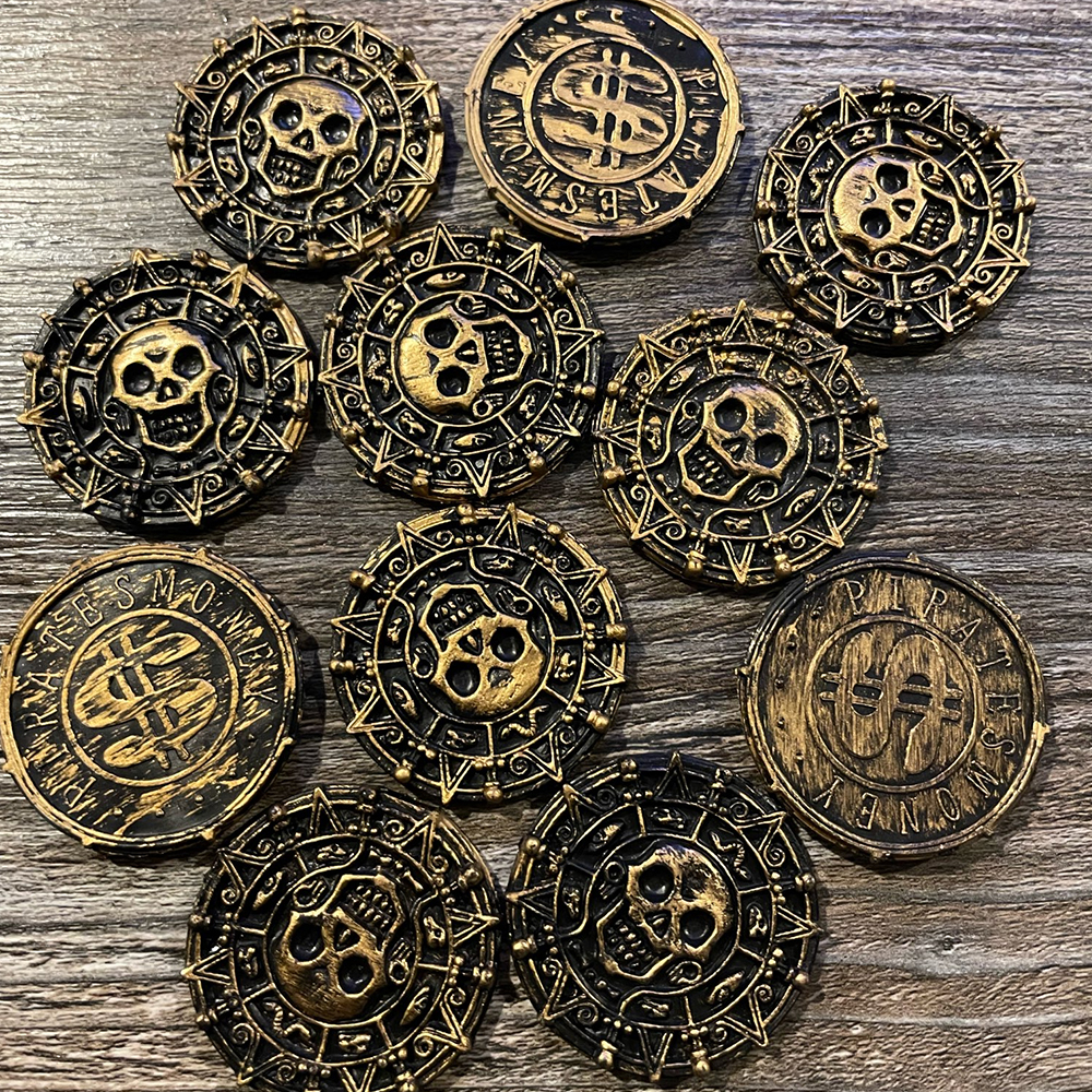Fake Pirate Coins (10pcs) Fake Pirate Coins (10pcs)