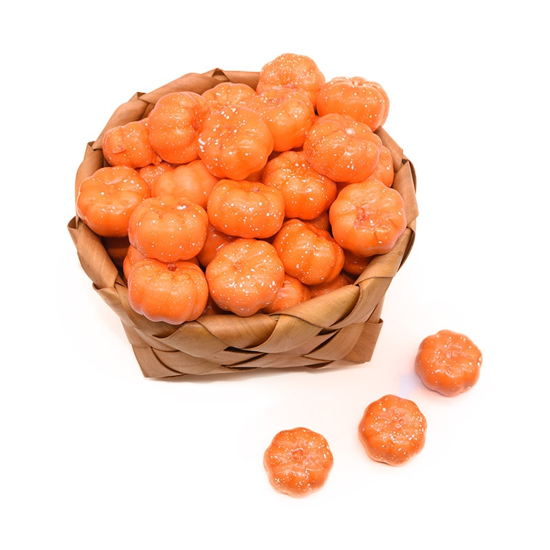 Fake Pumpkins Mini Artificial Decor (25 pcs)