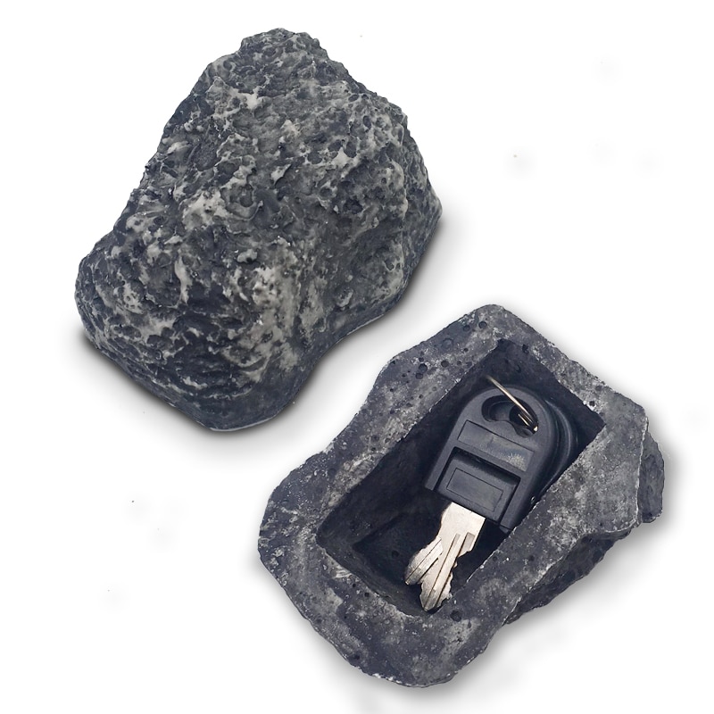 Fake Rock for Key Security Storage