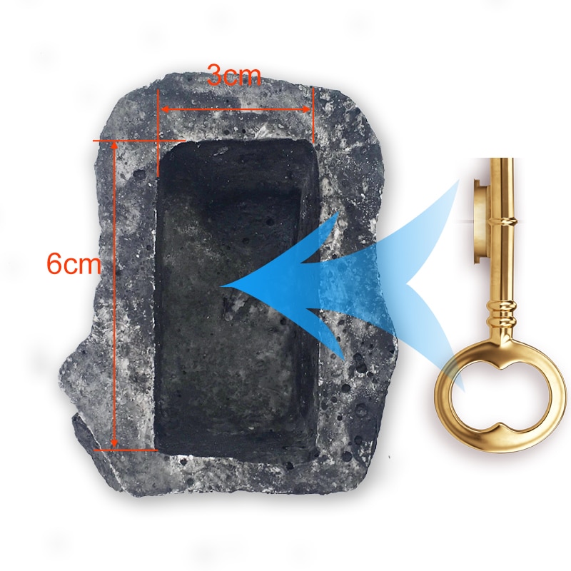 Fake Rock for Key Security Storage