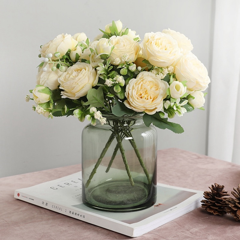 Fake Silk Flowers for Decoration