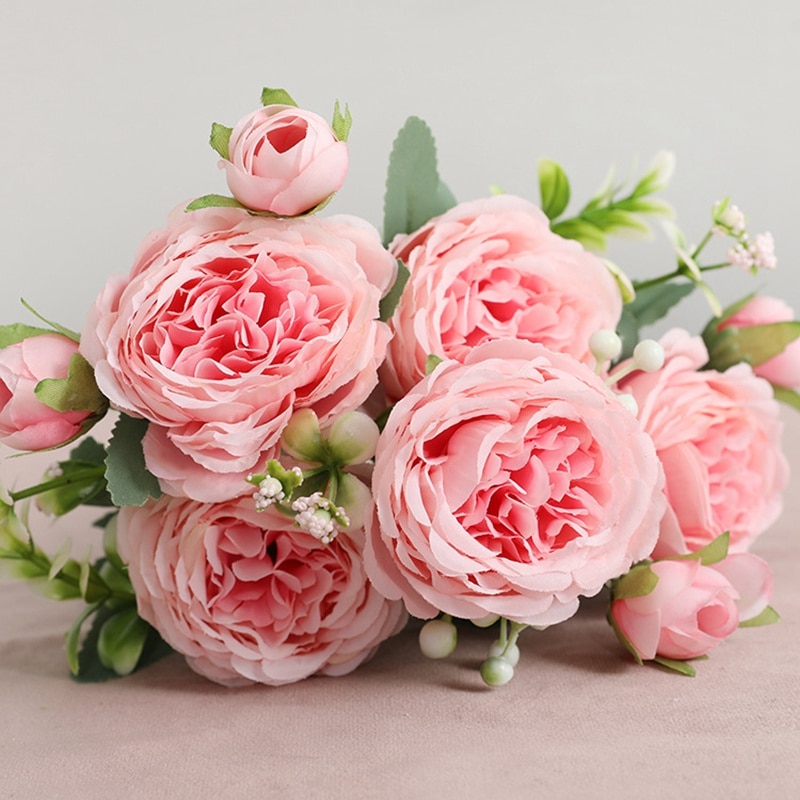 Fake Silk Flowers for Decoration Fake Silk Flowers for Decoration