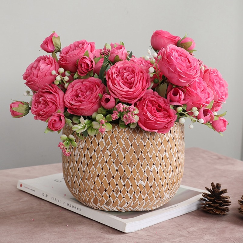 Fake Silk Flowers for Decoration Fake Silk Flowers for Decoration