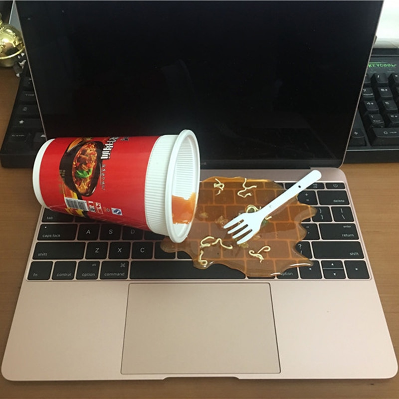 Fake Spilled Coffee Prank Toy