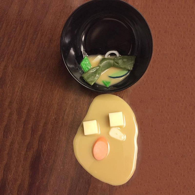 Fake Spilled Coffee Prank Toy
