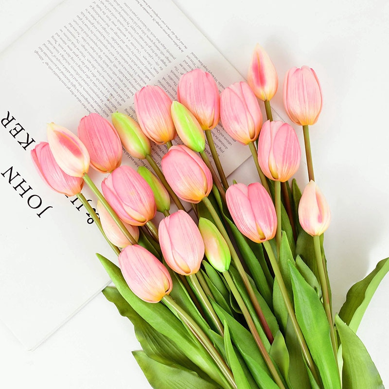 Fake Tulip Flowers Home Decoration (5 pcs) Fake Tulip Flowers Home Decoration (5 pcs)