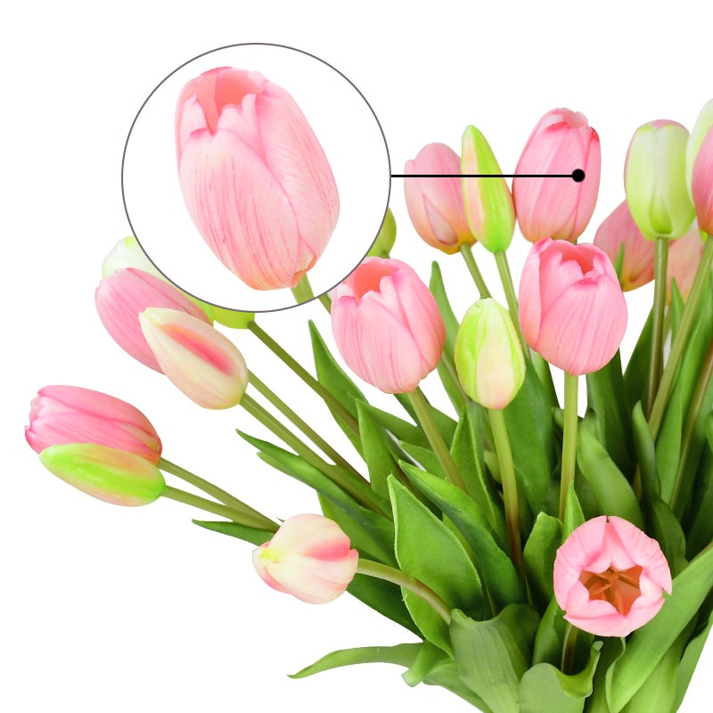 Fake Tulip Flowers Home Decoration (5 pcs) Fake Tulip Flowers Home Decoration (5 pcs)