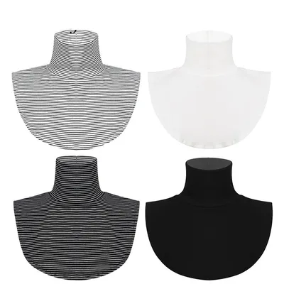 Fake Turtleneck Detachable Neck Warmer