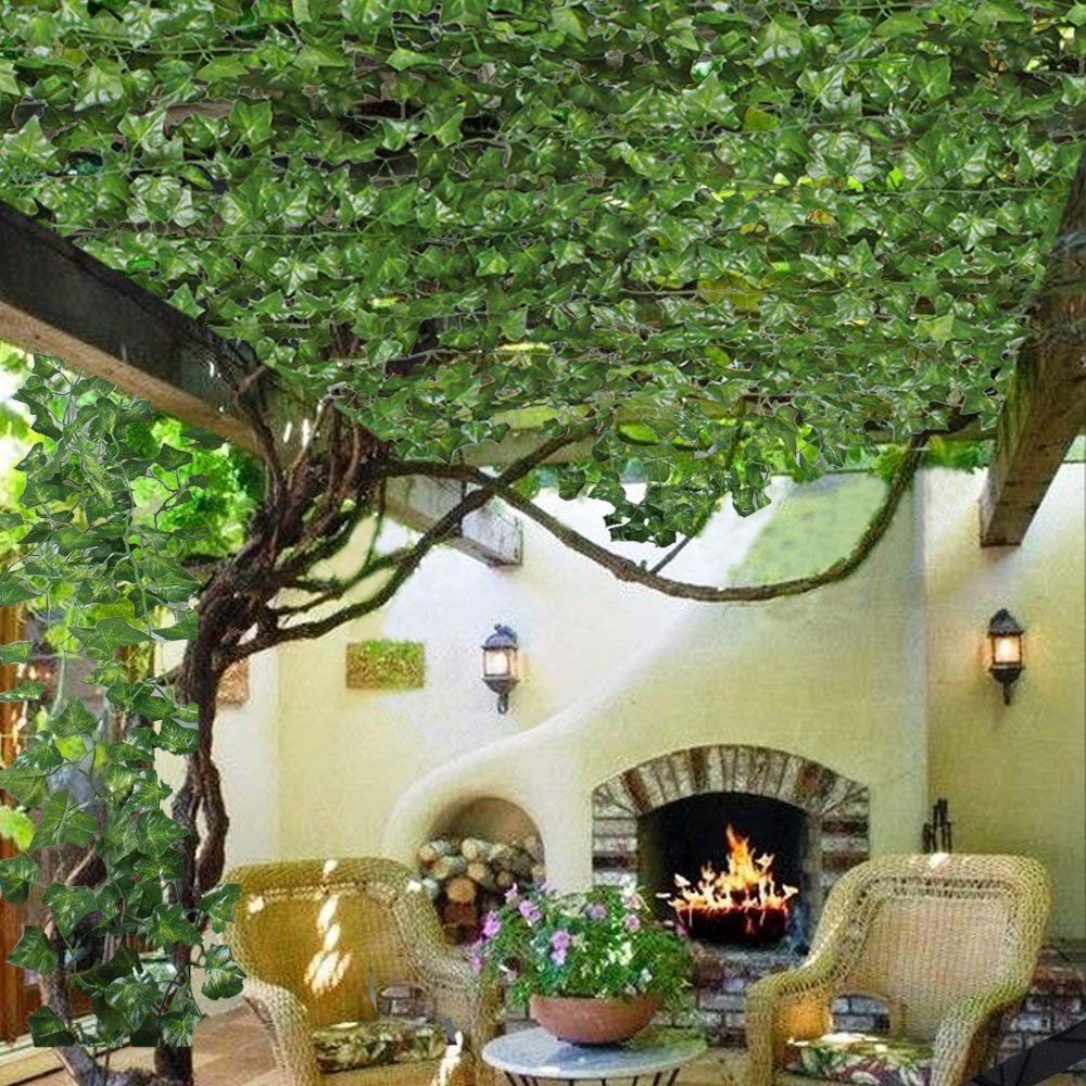 Fake Wall Vines Artificial Decor (12pcs)