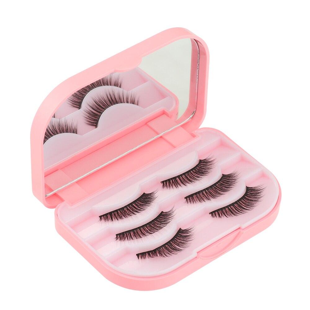 False Eyelash Case with Mirror