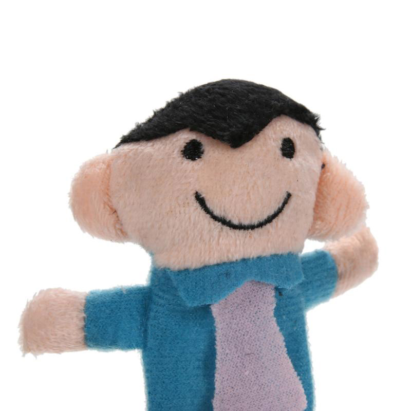 Family Finger Puppets Children Toys