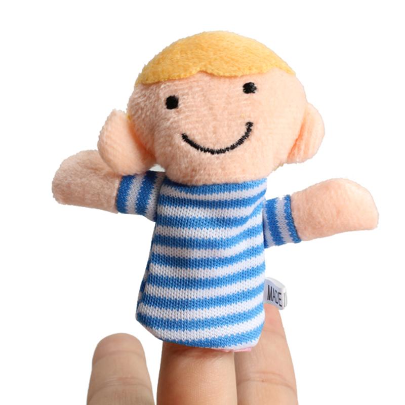 Family Finger Puppets Children Toys