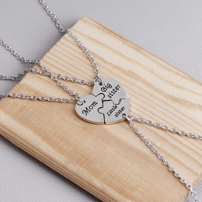 Family Necklace Mother Sister Pendants
