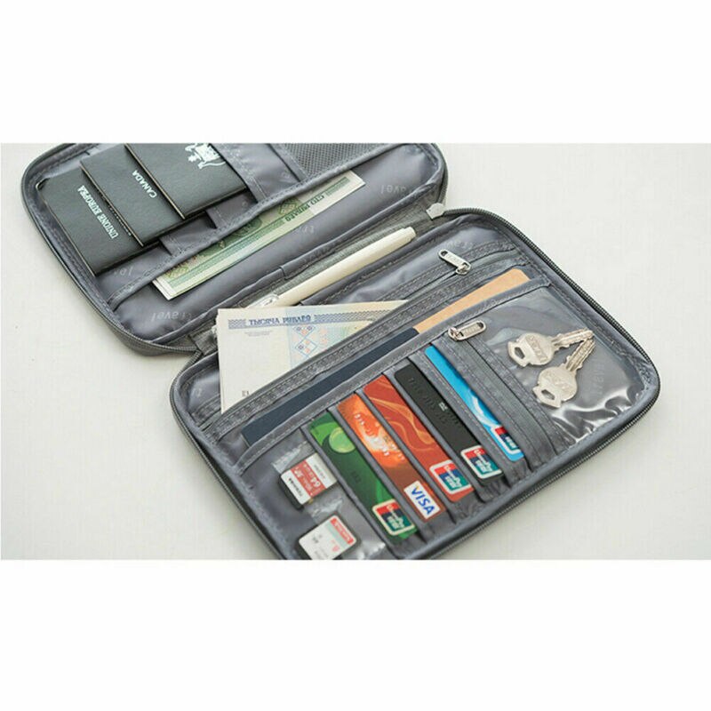 Family Passport Holder Organizer Bag Family Passport Holder Organizer Bag