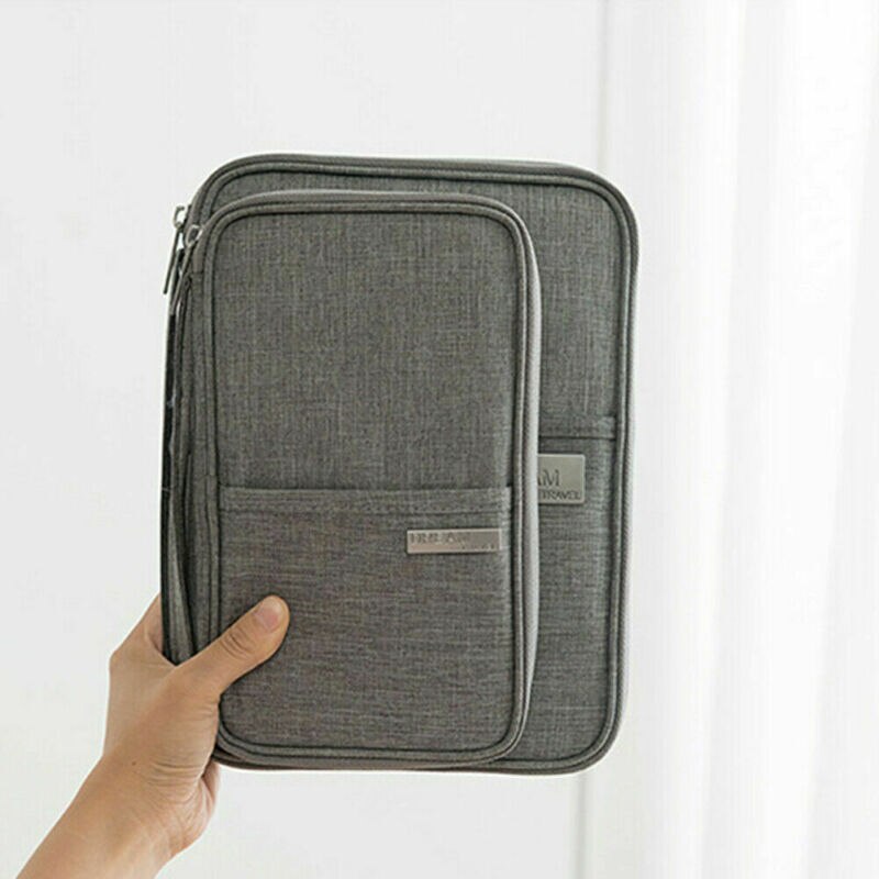 Family Passport Holder Organizer Bag Family Passport Holder Organizer Bag