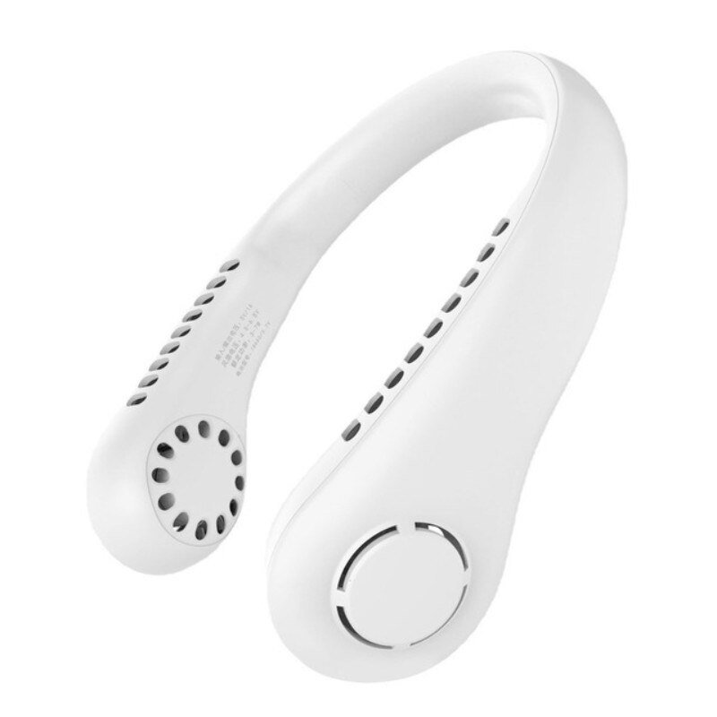 Fan 1200mAh New Mini Neck Portable No Bladeless Hanging Neck Rechargeable Air Cooler 3 Speed Mini Summer Sport Fan Fan 1200mAh New Mini Neck Portable No Bladeless Hanging Neck Rechargeable Air Cooler 3 Speed Mini Summer Sport Fan