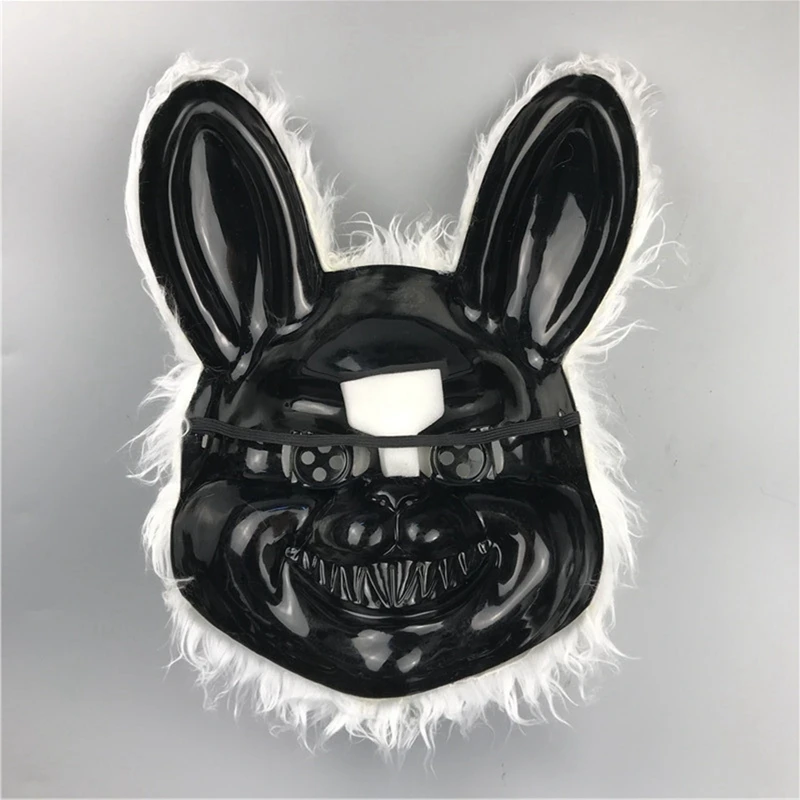 Fancy Halloween Party Stage Scary Bear Rabbit Cartoon Cosplay Face Mask Head Cover Carnival Costume Props Dance