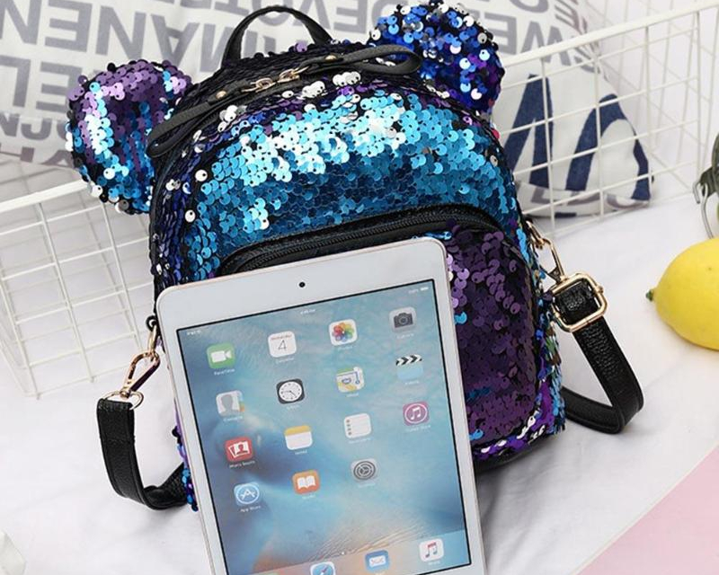 Fashion Backpack Sequins Lady Bag Fashion Backpack Sequins Lady Bag