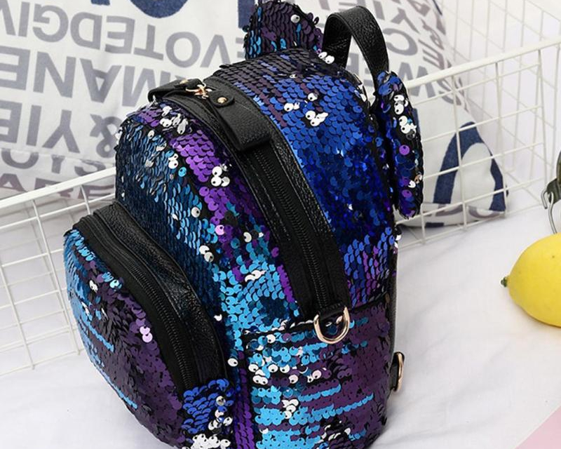 Fashion Backpack Sequins Lady Bag Fashion Backpack Sequins Lady Bag