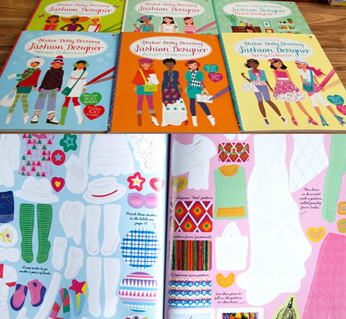 Fashion Design Book Dress Stickers Fashion Design Book Dress Stickers