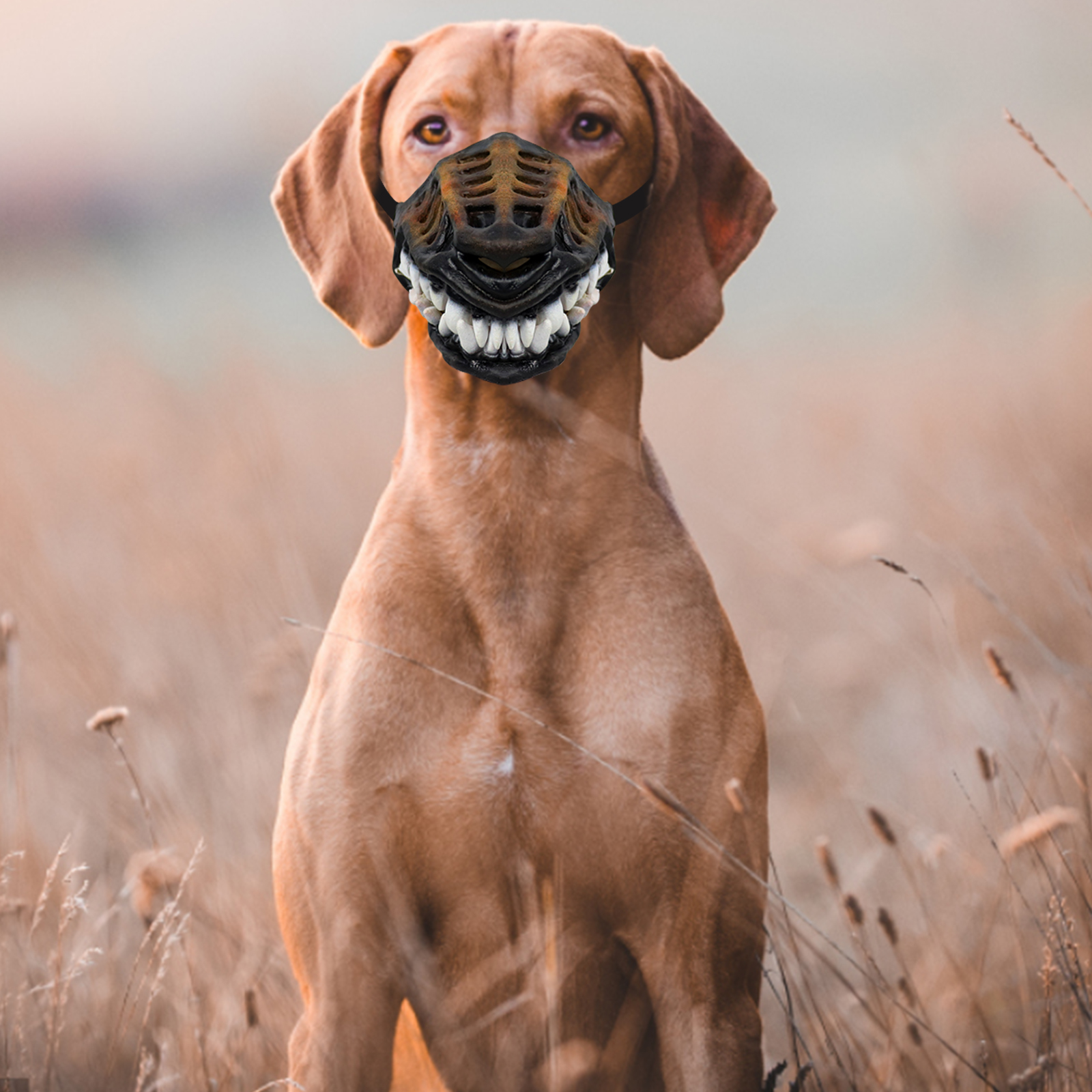 Fashion Dog Mouth Mask Padded Latex Rubber Muzzles For Large Dog Role Play Dog Mask Puppy Halloween Cosplay Photo Props